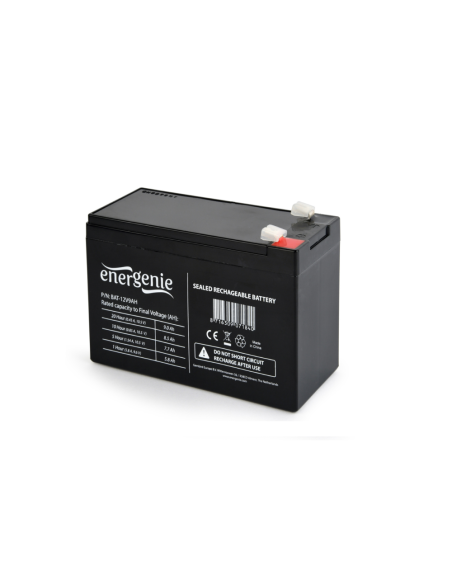 Gembird 12V, 9 Ah Sealed Lead Acid (VRLA)