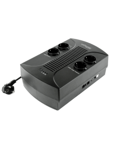 Gembird EG-UPS-001 sistema de alimentación ininterrumpida (UPS) 0,65 kVA 390 W 4 salidas AC