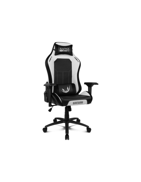 DRIFT DR250RUW silla para videojuegos Butaca para jugar Asiento acolchado Negro, Blanco