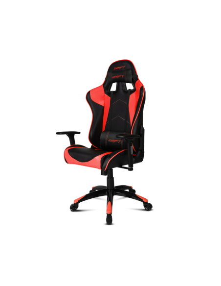 DRIFT DR300 Silla para videojuegos de PC Asiento acolchado Negro, Rojo