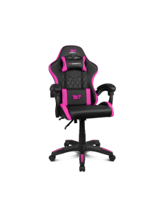DRIFT DR35 Silla para videojuegos de PC Asiento acolchado Negro, Rosa