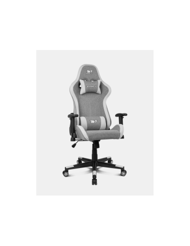 DRIFT DR90 PRO Silla para videojuegos de PC Asiento acolchado Gris, Blanco