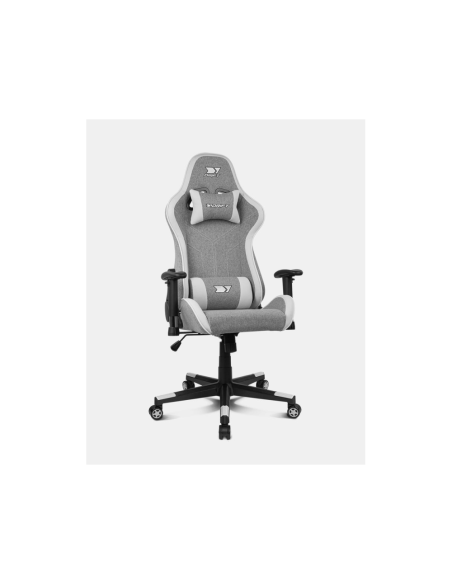 DRIFT DR90 PRO Silla para videojuegos de PC Asiento acolchado Gris, Blanco