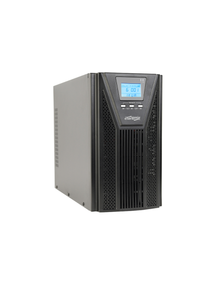 Gembird EG-UPSO-3000 sistema de alimentación ininterrumpida (UPS) Doble conversión (en línea) 3 kVA 2700 W 5 salidas AC