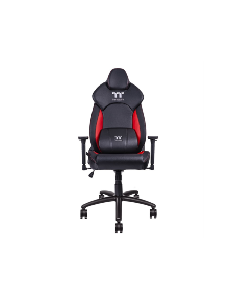 Thermaltake GGC-VCO-BRLWDS-01 silla para videojuegos Butaca para jugar Asiento acolchado Negro, Rojo