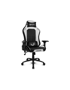 DRIFT DR250RUW silla para videojuegos Butaca para jugar Asiento acolchado Negro, Blanco