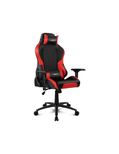 DRIFT DR250 Silla para videojuegos de PC Asiento acolchado tapizado Negro, Rojo