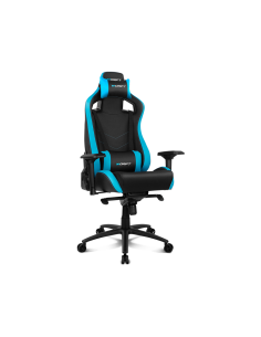 DRIFT DR500 Silla para videojuegos de PC Asiento acolchado tapizado Negro, Azul