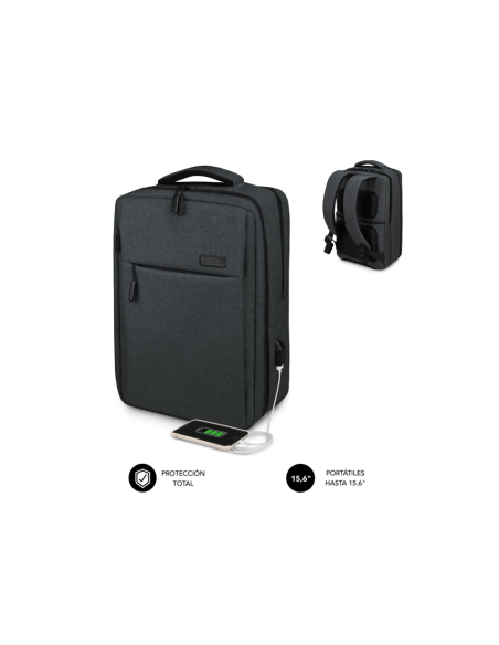 SUBBLIM MOCHILA TRAVELLER AIR PADDING 15.6'' GREY