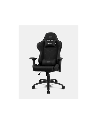DRIFT DR110BK silla para videojuegos Butaca para jugar Asiento acolchado Negro