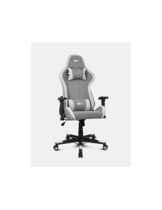 DRIFT DR90 PRO Silla para videojuegos de PC Asiento acolchado Gris, Blanco