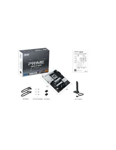 ASUS Prime X870-P WIFI AMD X870 Zócalo AM5 ATX