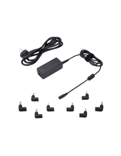 Ewent EW3963 adaptador e inversor de corriente Interior 45 W Negro