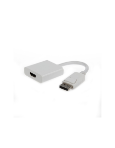 Gembird A-DPM-HDMIF-002-W adaptador de cable de vídeo 0,1 m DisplayPort HDMI tipo A (Estándar) Blanco