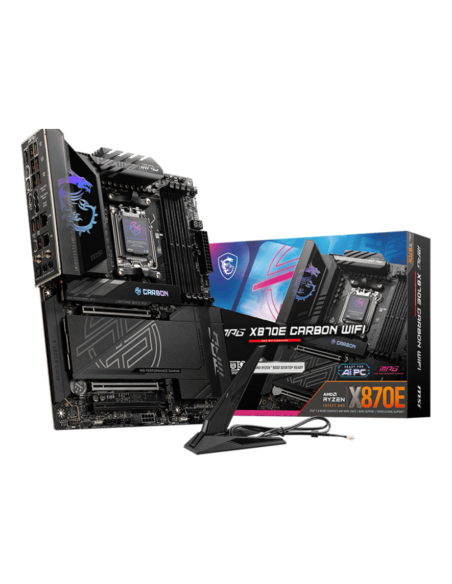 MSI MPG X870E CARBON WIFI placa base AMD X870E Zócalo AM5 ATX