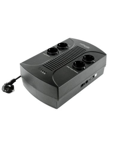 Gembird EG-UPS-002 sistema de alimentación ininterrumpida (UPS) 0,85 kVA 510 W 4 salidas AC