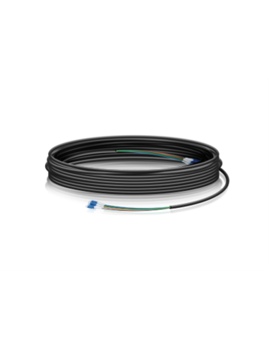 Ubiquiti FC-SM-100 cable de fibra optica 30,48 m LC Negro