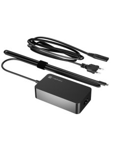 NATEC Grayling USB-C 45W adaptador e inversor de corriente Universal Negro