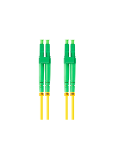 Lanberg FO-LALA-SD11-0010-YE Cable de fibra óptica e InfiniBand 1 m LC Amarillo