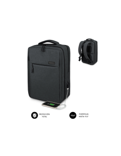 SUBBLIM MOCHILA TRAVELLER AIR PADDING 15.6'' GREY