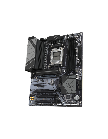 GIGABYTE B650 EAGLE AX Placa base - AMD Ryzen serie 9000, VRM de 12+2+2 fases, hasta 7600 MHz DDR5 (OC), 1xPCIe 5.0 + 2xPCIe 4.0