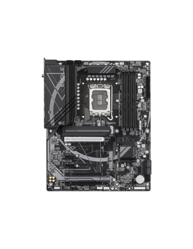 GIGABYTE Z790 EAGLE AX Placa base - Soporta CPUs Intel Core de 14ª generación, VRM digital de 12+1+1 fases, hasta 7600MHz DDR5 (