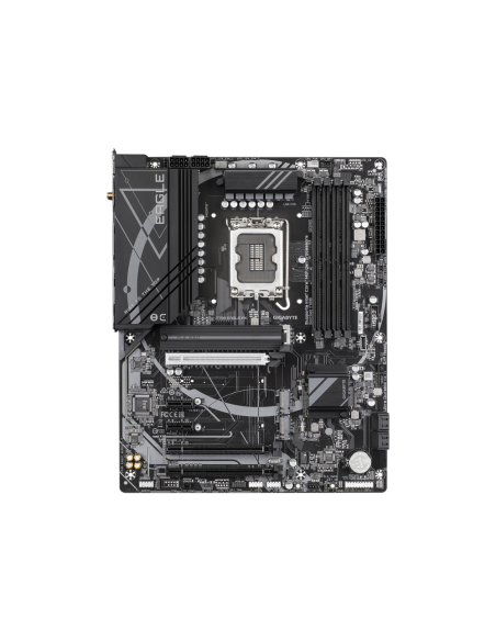 GIGABYTE Z790 EAGLE AX Placa base - Soporta CPUs Intel Core de 14ª generación, VRM digital de 12+1+1 fases, hasta 7600MHz DDR5 (