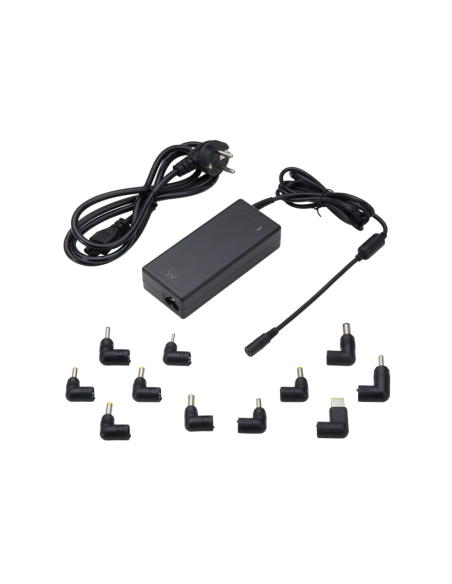 Ewent EW3969 adaptador e inversor de corriente Interior 95 W Negro