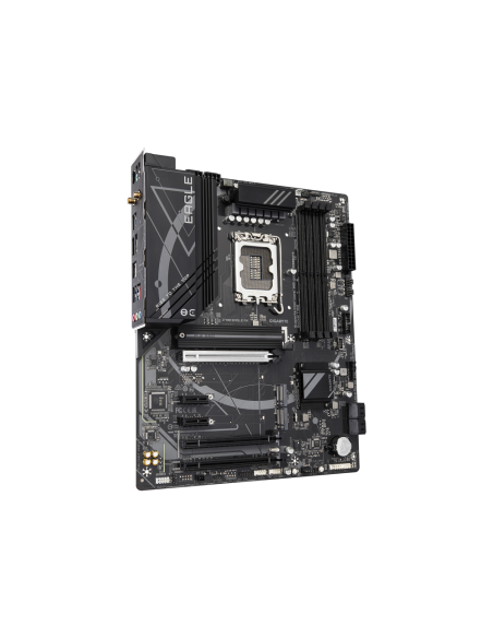 GIGABYTE Z790 EAGLE AX Placa base - Soporta CPUs Intel Core de 14ª generación, VRM digital de 12+1+1 fases, hasta 7600MHz DDR5 (