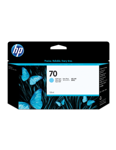HP Cartucho de tinta 70 cian claro de 130 ml