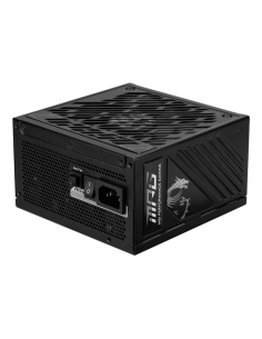 MSI MPG A1000GS PCIE5 unidad de fuente de alimentación 1000 W 24-pin ATX ATX Negro