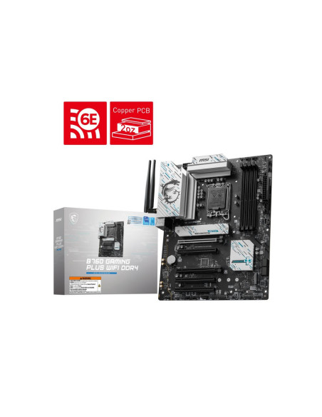 MSI B760 GAMING PLUS WIFI DDR4 placa base Intel B760 LGA 1700 ATX