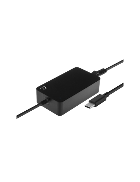 Ewent EW3981 adaptador e inversor de corriente Interior 45 W Negro