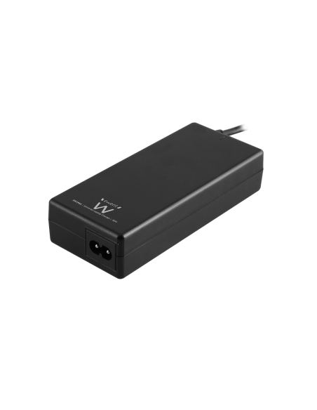 Ewent EW3966 adaptador e inversor de corriente Interior 90 W Negro