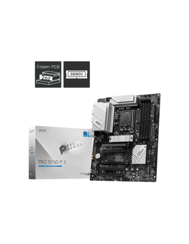 MSI PRO B760-P II placa base Intel B760 LGA 1700 ATX