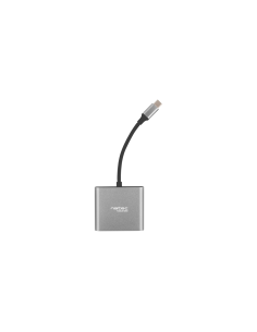 NATEC Fowler Mini USB 2.0 Type-C Gris