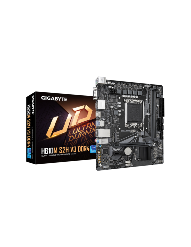 GIGABYTE H610M S2H V3 DDR4 placa base Intel H610 Express LGA 1700 micro ATX