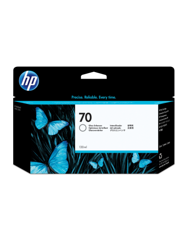 HP Cartucho de tinta de mejora de brillo DesignJet 70 de 130 ml