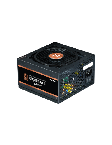 Zalman GigaMax III unidad de fuente de alimentación 650 W ATX Negro