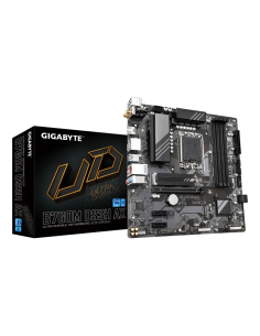 GIGABYTE B760M DS3H AX Placa Base - Compatible con procesadores Intel Core de 14ª generación, VRM digital de 6+2+1 fases, hasta  2