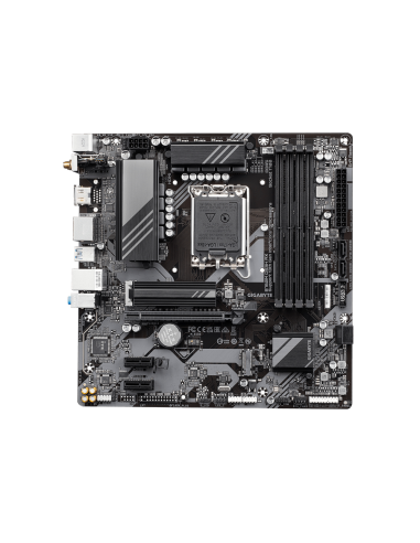 GIGABYTE B760M DS3H AX Placa Base - Compatible con procesadores Intel Core de 14ª generación, VRM digital de 6+2+1 fases, hasta 