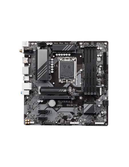 GIGABYTE B760M DS3H AX Placa Base - Compatible con procesadores Intel Core de 14ª generación, VRM digital de 6+2+1 fases, hasta 