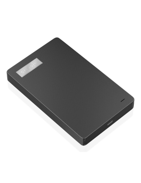 AISENS ASE-2541B caja para disco duro externo Caja de disco duro (HDD) Negro 2.5"
