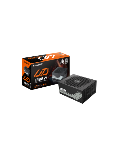 GIGABYTE UD1600PM PG5 AI TOP unidad de fuente de alimentación 1600 W 20+4 pin ATX ATX Negro