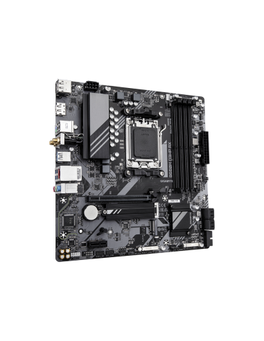 GIGABYTE B650M D3HP AX Placa base - AMD Ryzen serie 9000, VRM de 5+2+2 fases, hasta 8000 MHz DDR5 (OC), 2xPCIe 4.0 M.2, WIFI 6E,