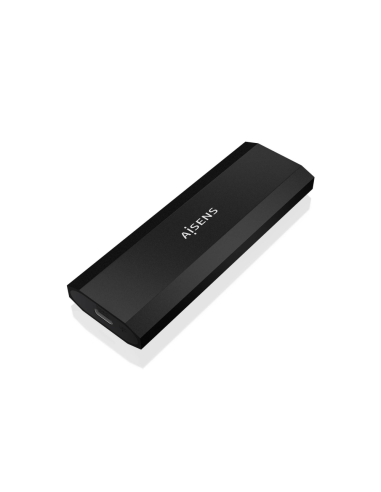 AISENS ASM2-028B caja para disco duro externo Caja externa para unidad de estado sólido (SSD) Negro