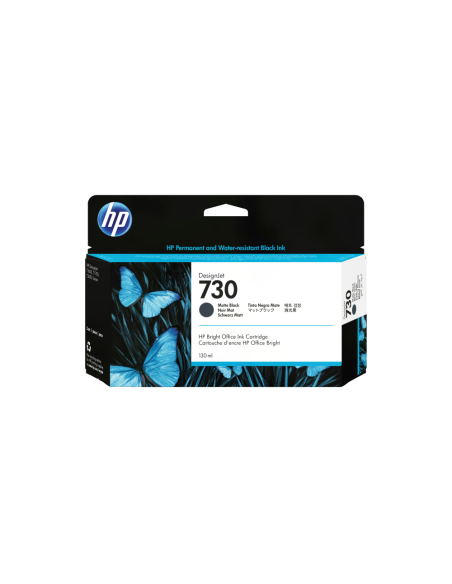 HP Cartucho de tinta DesignJet 730 negro mate de 130 ml