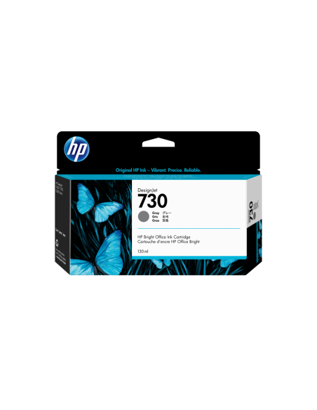 HP Cartucho de tinta DesignJet 730 gris de 130 ml