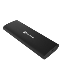 NATEC NKZ-2286 caja para disco duro externo Caja externa para unidad de estado sólido (SSD) Negro M.2