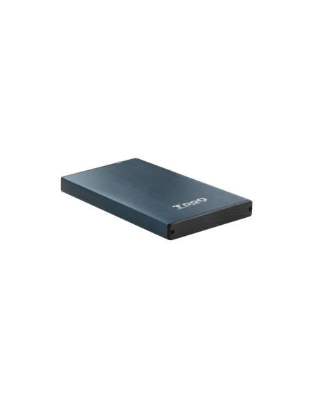 TooQ TQE-2527PB caja para disco duro externo Caja de disco duro (HDD) Negro, Marina 2.5"